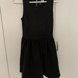 H&M Black Dress with Zipper Detail